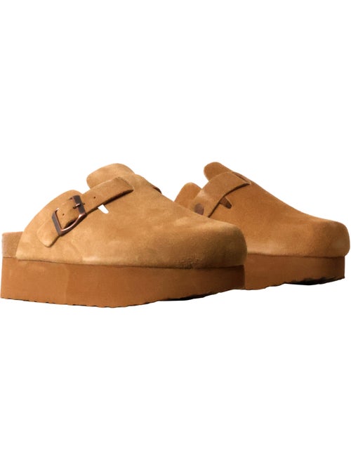 Mules Haute Cuir Findlay - Kiabi