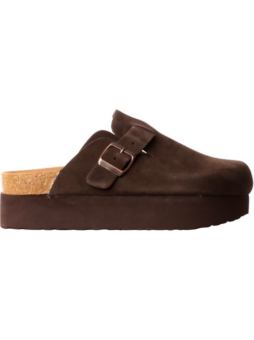 Mules Haute Cuir Findlay - Kiabi