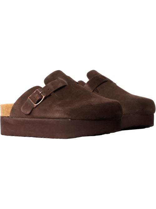 Mules Haute Cuir Findlay - Kiabi