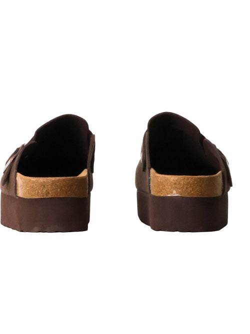 Mules Haute Cuir Findlay - Kiabi