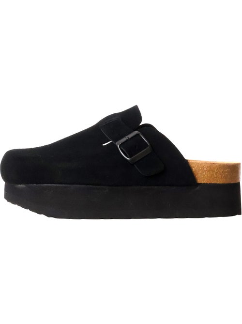 Mules Haute Cuir Findlay - Kiabi