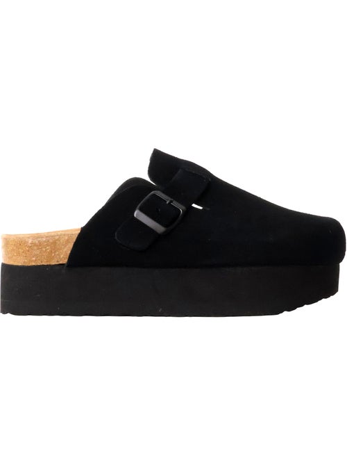 Mules Haute Cuir Findlay - Kiabi