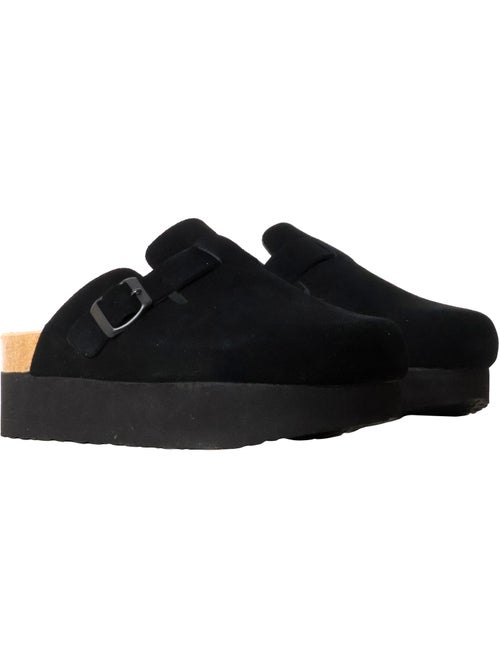 Mules Haute Cuir Findlay - Kiabi