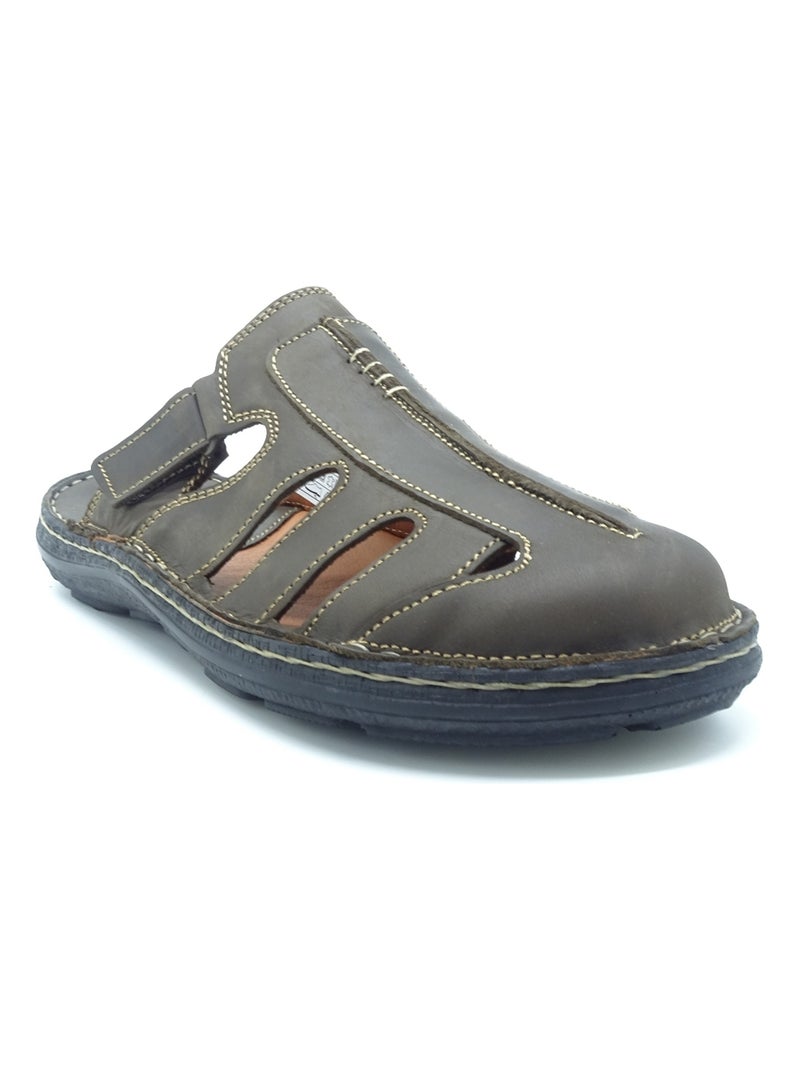 Mules Homme Arima Marron - Kiabi
