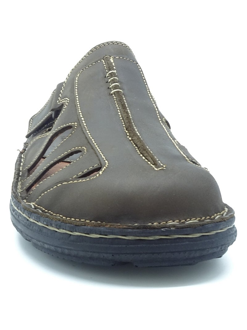 Mules Homme Arima Marron - Kiabi