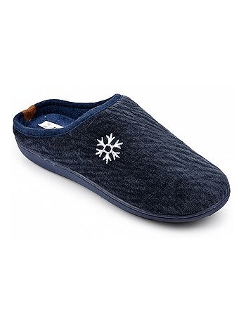 Mules homme hiver fourrées NU10927