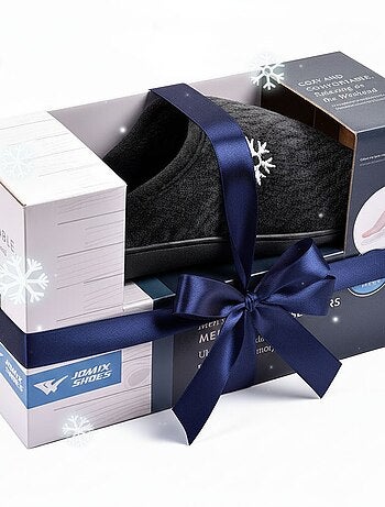 Mules homme hiver fourrées NU10927