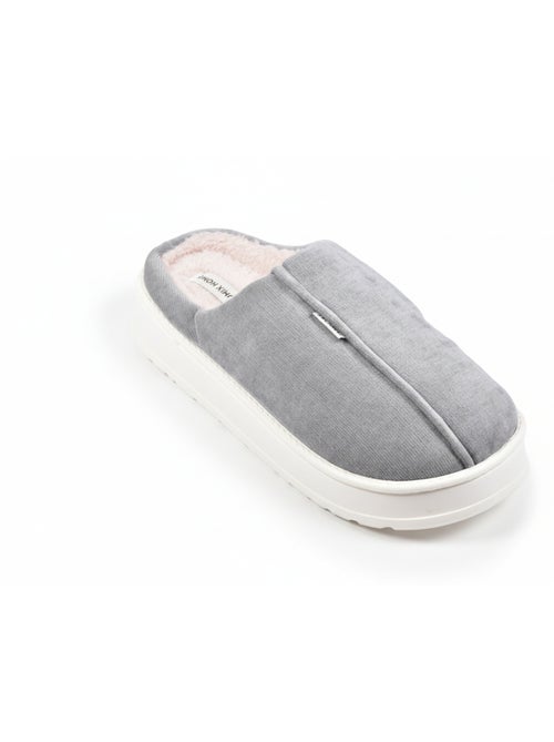 Mules homme velours côtelé MU10121 - Kiabi Mules homme velours côtelé MU10121 - Kiabi