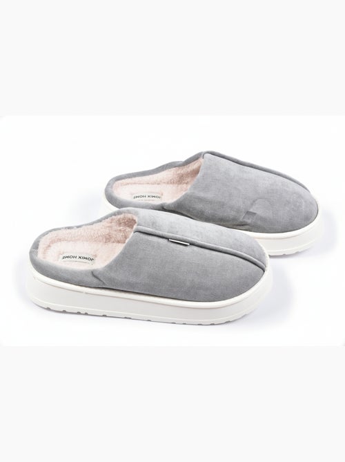 Mules homme velours côtelé MU10121 - Kiabi Mules homme velours côtelé MU10121 - Kiabi