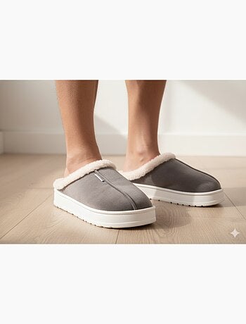 Mules homme velours côtelé MU10121