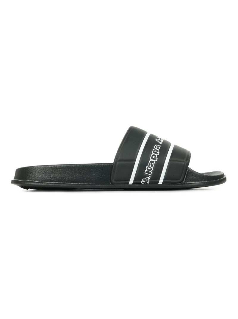 Mules Kappa Matese Logo Tape Noir Blanc - Kiabi