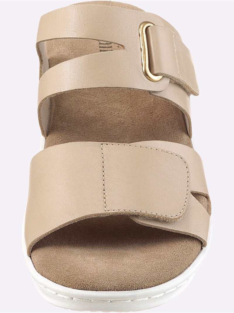 Mules Largeur Pied Normal - Taille Standard - Witt Beige - Kiabi