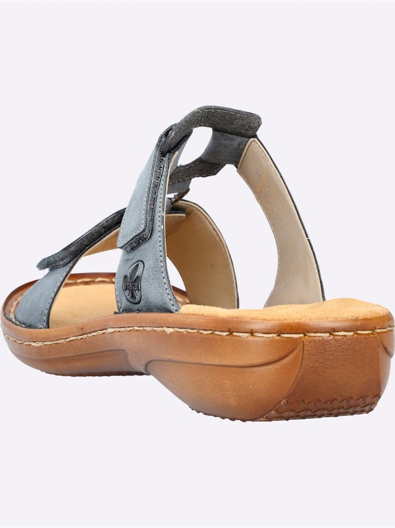Mules Largeur Pied Normal - Taille Standard - Witt Bleu clair - Kiabi