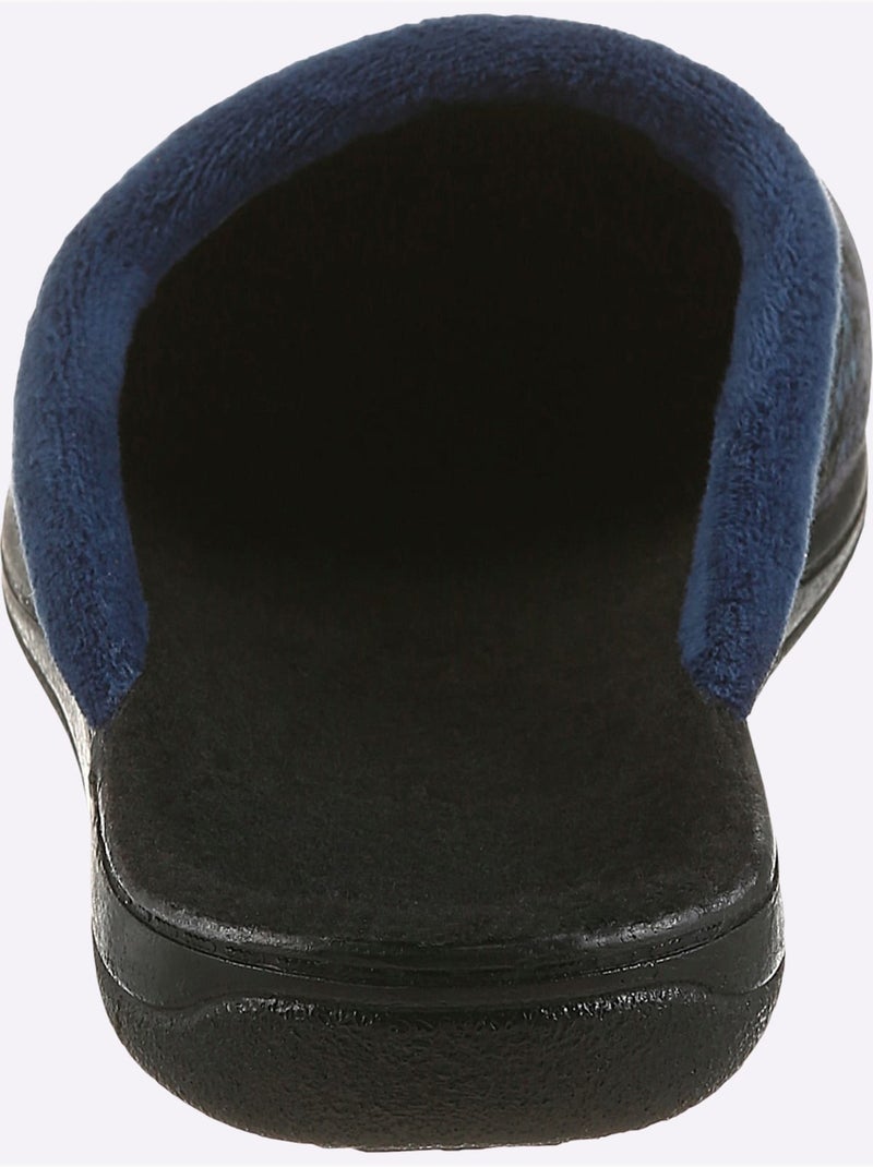 Mules largeur pied normal - taille standard - witt Bleu marine - Kiabi
