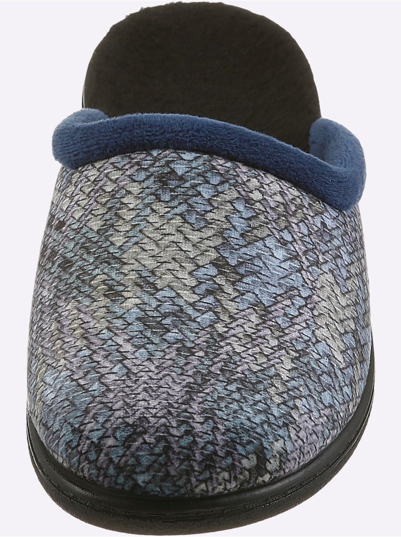 Mules largeur pied normal - taille standard - witt Bleu marine - Kiabi