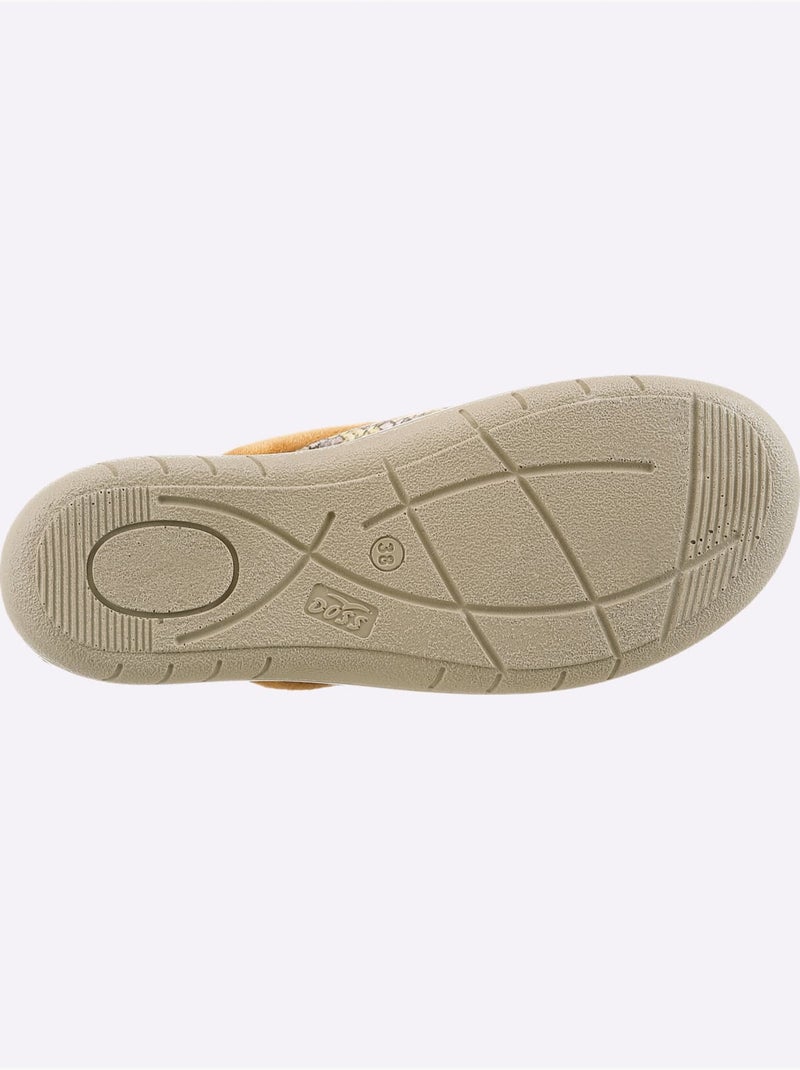 Mules largeur pied normal - taille standard - witt Jaune - Kiabi
