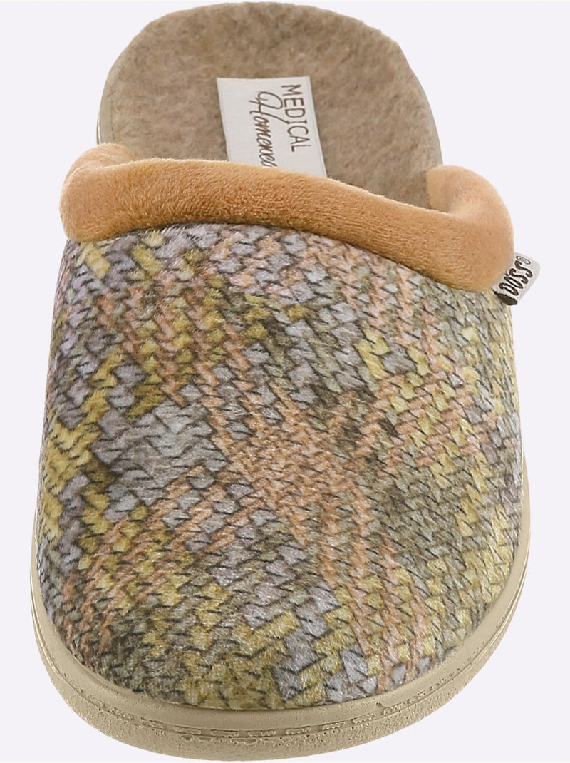 Mules largeur pied normal - taille standard - witt Jaune - Kiabi