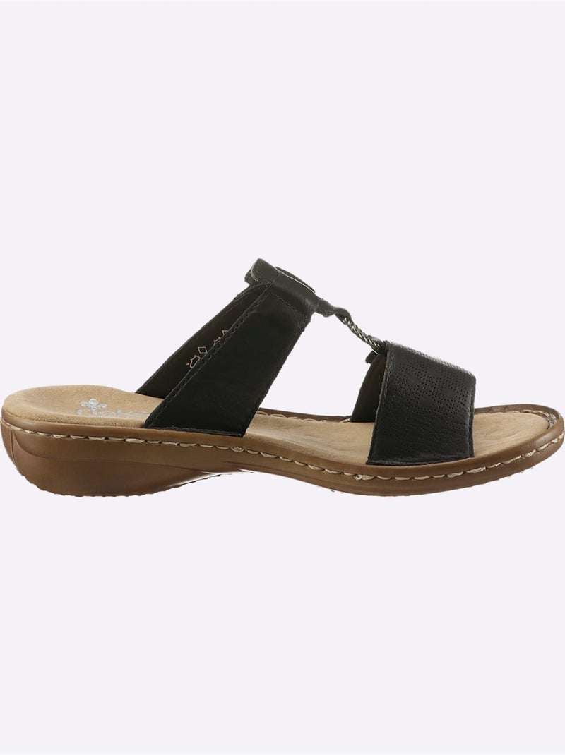 Mules Largeur Pied Normal - Taille Standard - Witt Noir - Kiabi