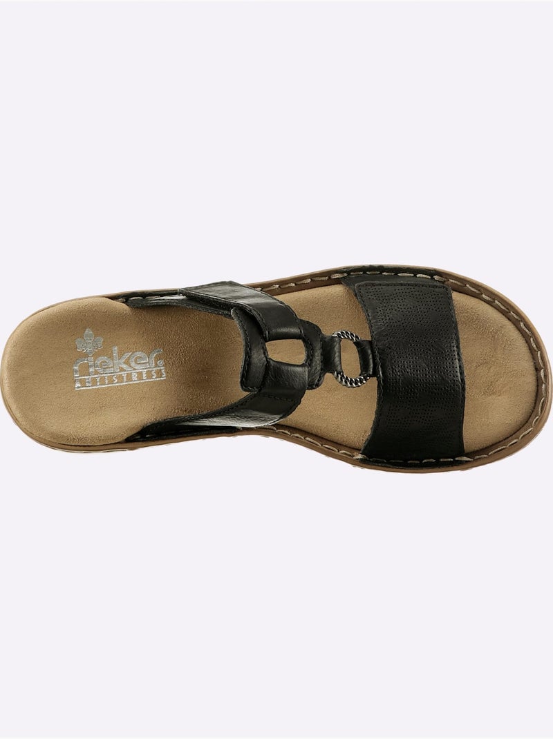 Mules Largeur Pied Normal - Taille Standard - Witt Noir - Kiabi