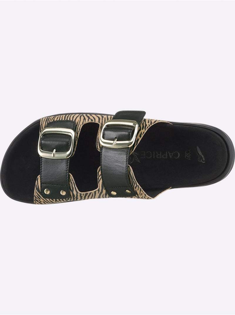Mules Largeur Pied Normal - Taille Standard - Witt Noir - Kiabi