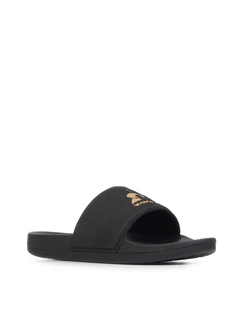 Mules Le Coq Sportif Slide Logo Noir - Kiabi