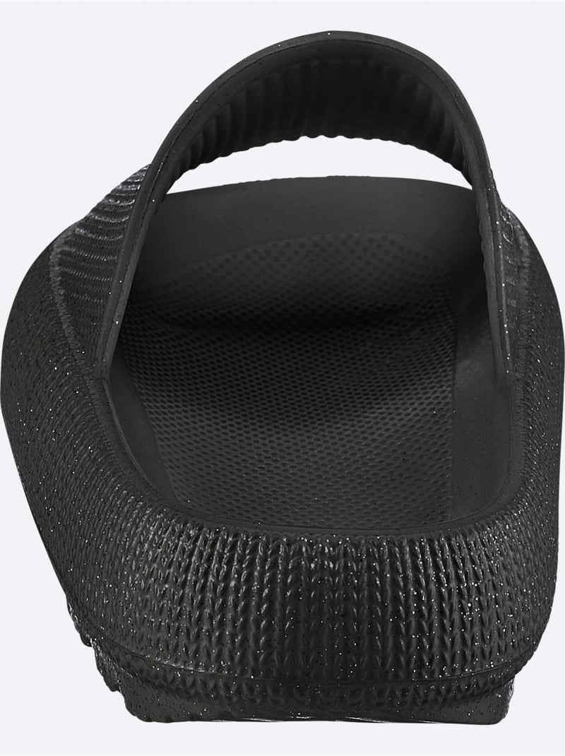 Mules Matière Synthétique - Taille Standard - Helline Noir Noir Noir - Kiabi