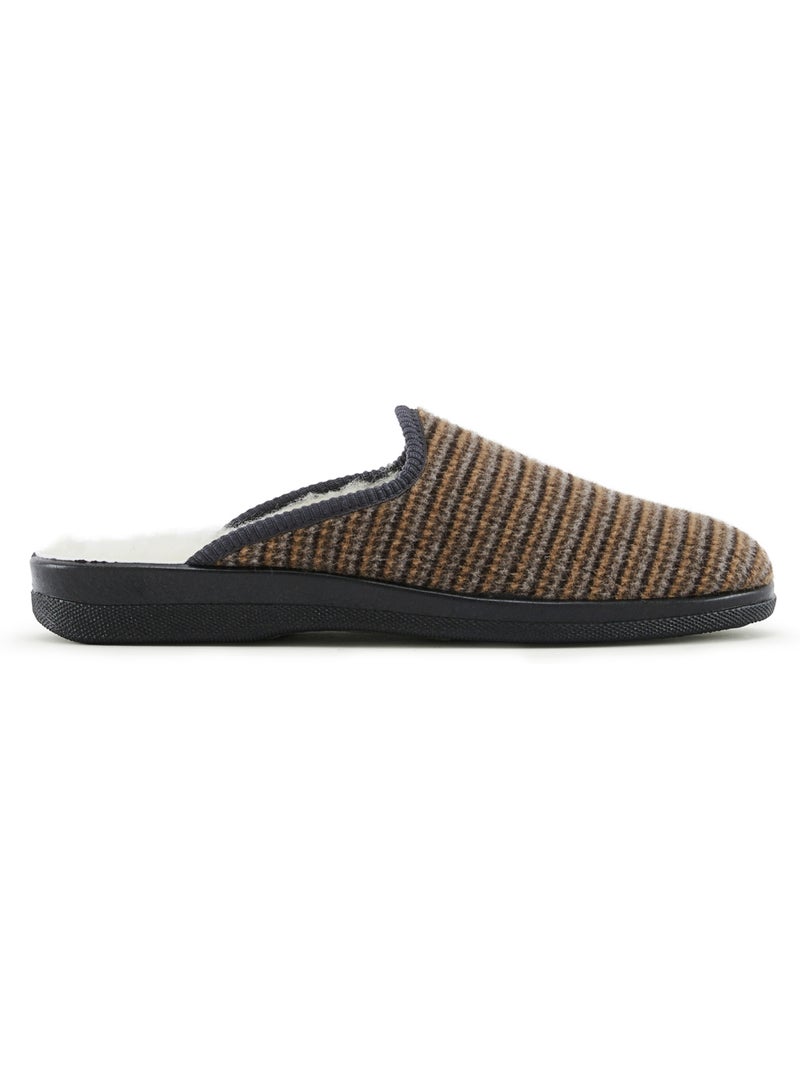 Mules mixtes fourrées - PEDICONFORT Beige - Kiabi
