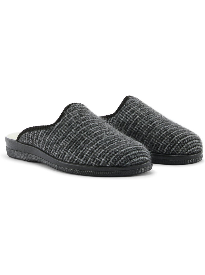 Mules mixtes fourrées - PEDICONFORT Gris - Kiabi