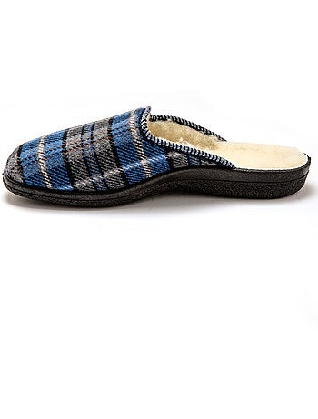 Mules mixtes fourrées laine majoritaire - PEDICONFORT