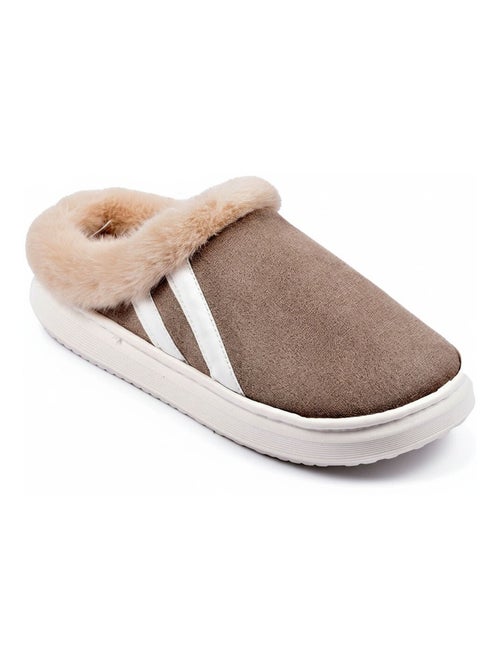 Mules mixtes hiver fourrées  ND10929 - Kiabi