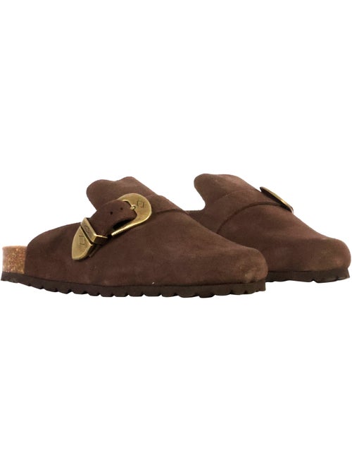 Mules Mocassin Cuir The Divine Factory Noga Boreal Cow Boy - Kiabi