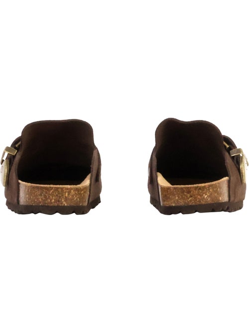 Mules Mocassin Cuir The Divine Factory Noga Boreal Cow Boy - Kiabi