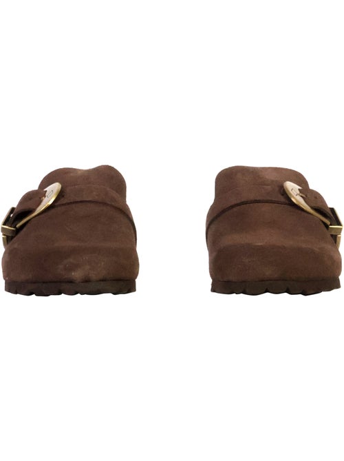 Mules Mocassin Cuir The Divine Factory Noga Boreal Cow Boy - Kiabi