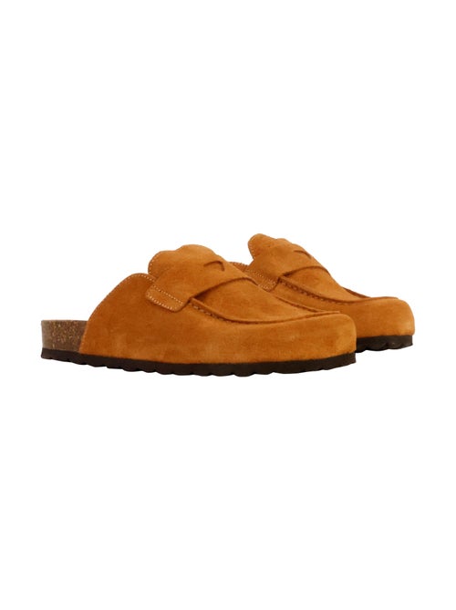 Mules Mocassin Cuir The Divine Factory Noga Gassirette - Kiabi