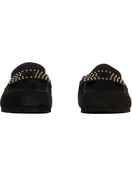 Mules Mocassin Cuir The Divine Factory Noga Gassirette Clous - Kiabi Mules Mocassin Cuir The Divine Factory Noga Gassirette Clous - Kiabi