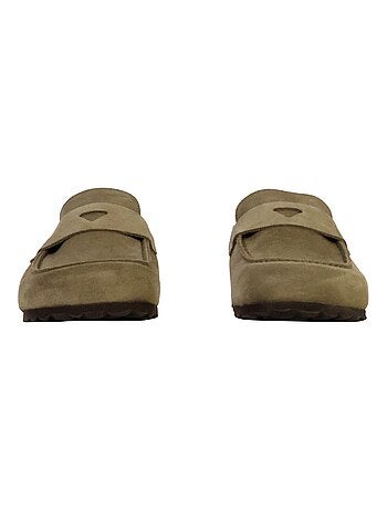 Mules Mocassin Cuir The Divine Factory Noga Gassirette