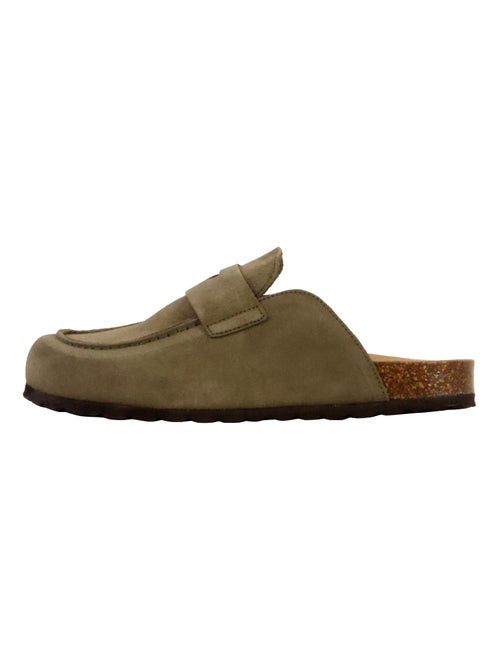 Mules Mocassin Cuir The Divine Factory Noga Gassirette - Kiabi