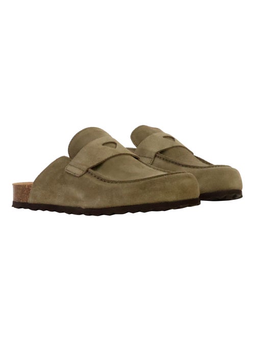 Mules Mocassin Cuir The Divine Factory Noga Gassirette - Kiabi