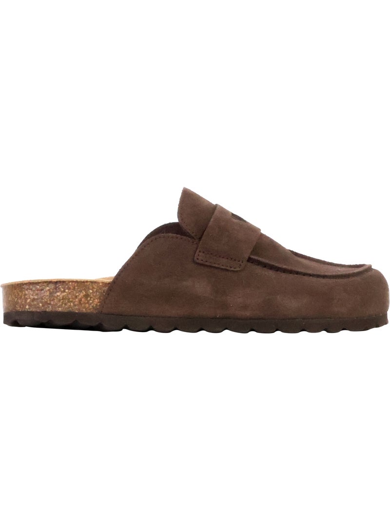 Mules Mocassin Cuir The Divine Factory Noga Gassirette Marron - Kiabi