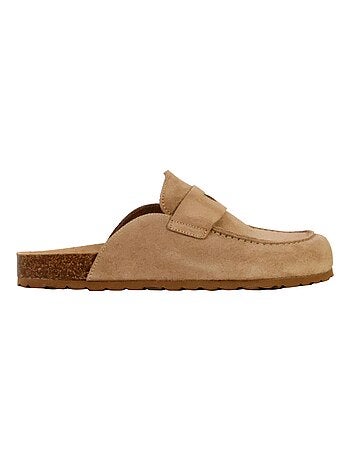 Mules Mocassin Cuir The Divine Factory Noga Gassirette