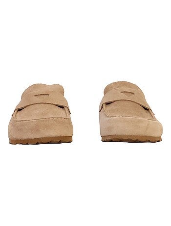 Mules Mocassin Cuir The Divine Factory Noga Gassirette