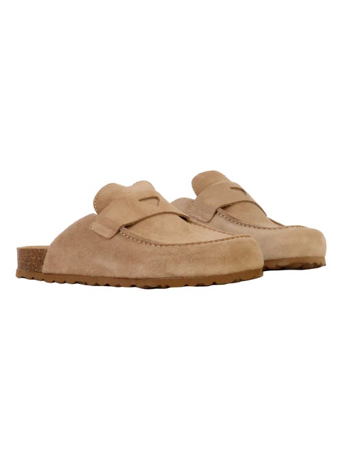 Mules Mocassin Cuir The Divine Factory Noga Gassirette - Kiabi Mules Mocassin Cuir The Divine Factory Noga Gassirette - Kiabi