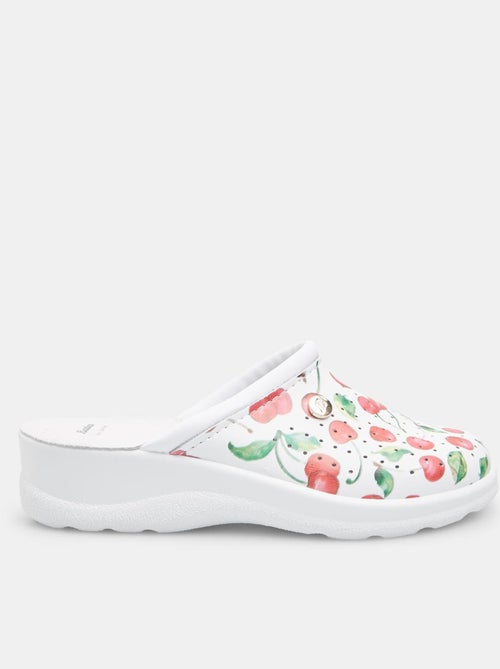 Mules motif cerise - BATA - Kiabi