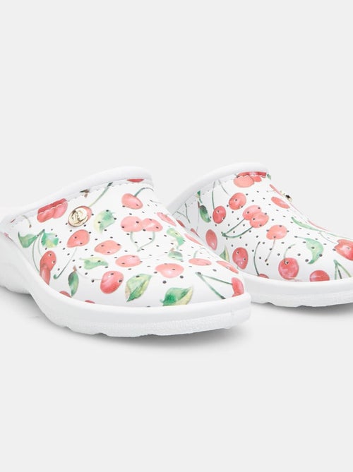 Mules motif cerise - BATA - Kiabi