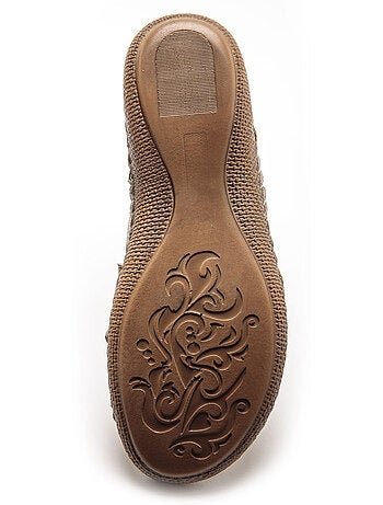 Mules ouverture totale cuir - PEDICONFORT