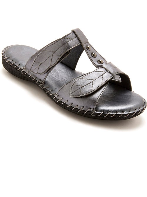 Mules ouverture totale cuir - PEDICONFORT - Kiabi