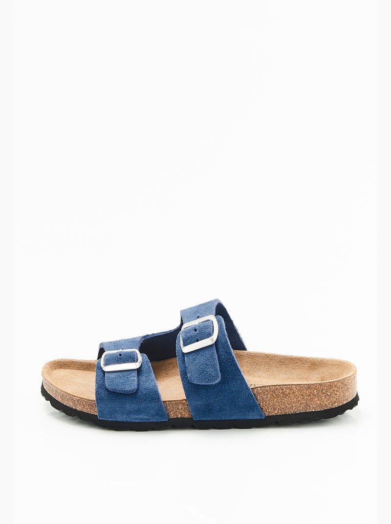 Mules ouverture totale Piedical - Damart Bleu - Kiabi
