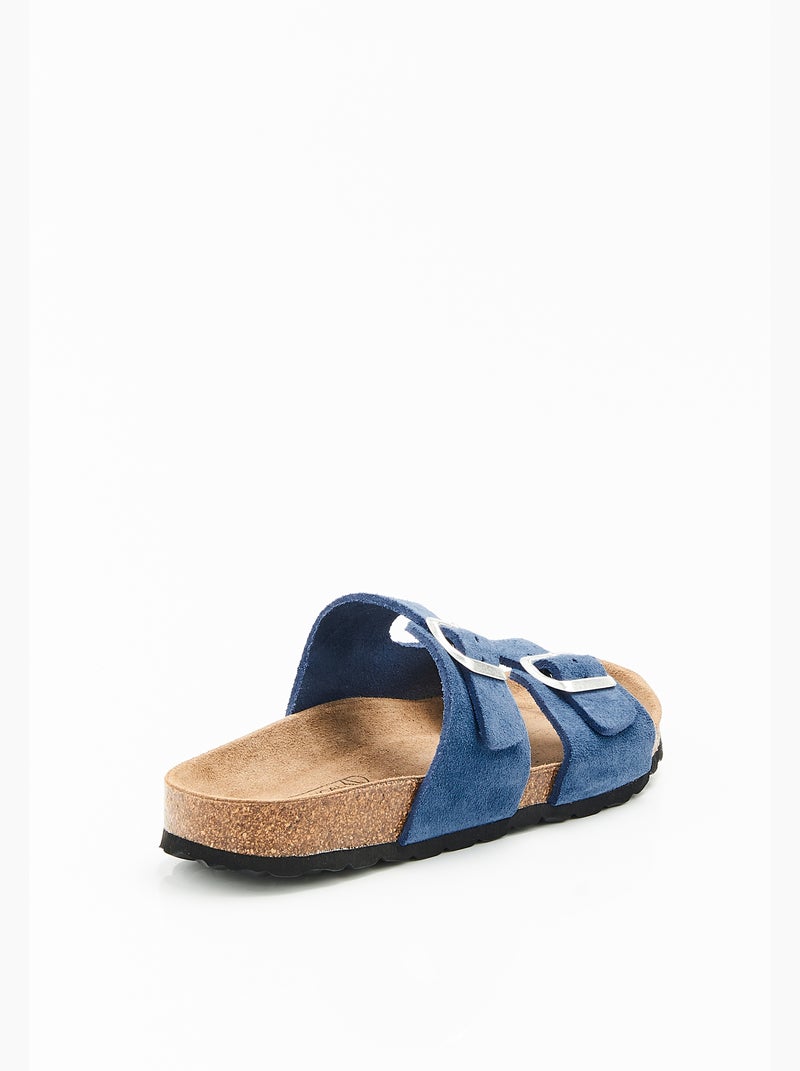Mules ouverture totale Piedical - Damart Bleu - Kiabi