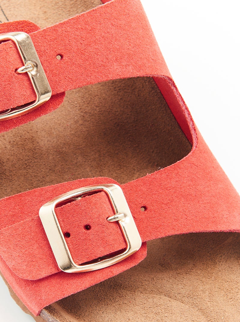 Mules ouverture totale Piedical - Damart Orange - Kiabi