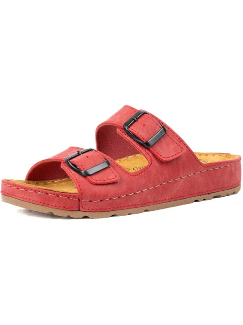 Mules pieds larges H - Modèle Hibiscus - Kiabi